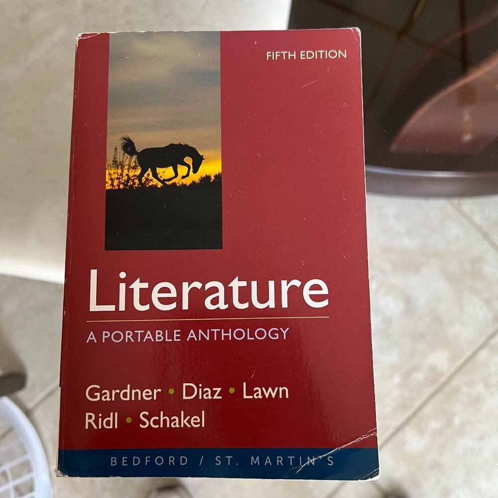Text Book - Literature: A Portable Anthology Fifth Edition